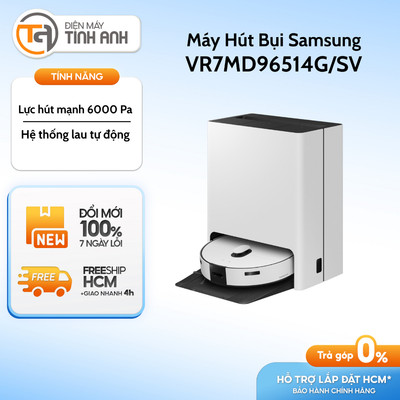 Robot Samsung Bespoke AI Jet Bot Combo 6000 Pa VR7MD96514G/SV