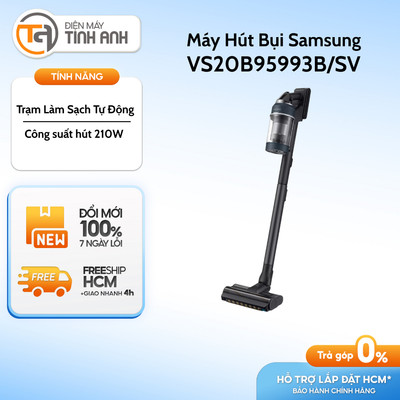 Máy hút bụi không dây Samsung Bespoke Jet+ VS20B95993B/SV