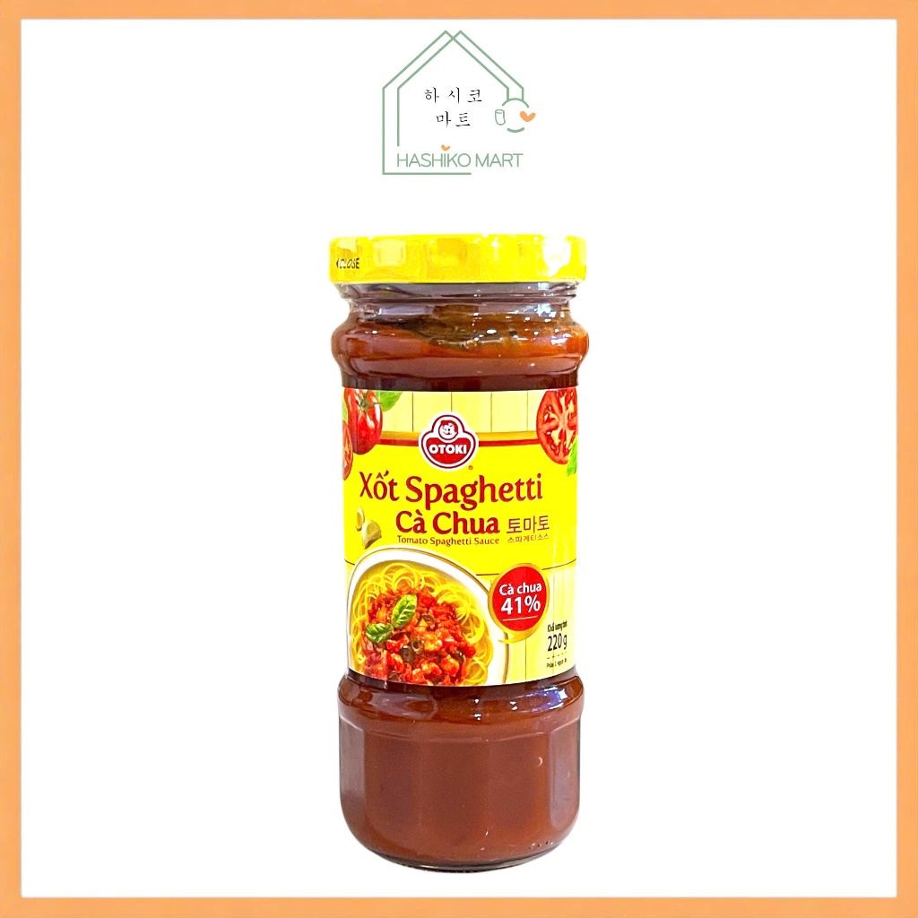 SỐT NẤU MÌ Ý/ SỐT SPAGHETTI CÀ CHUA OTOKI 220G