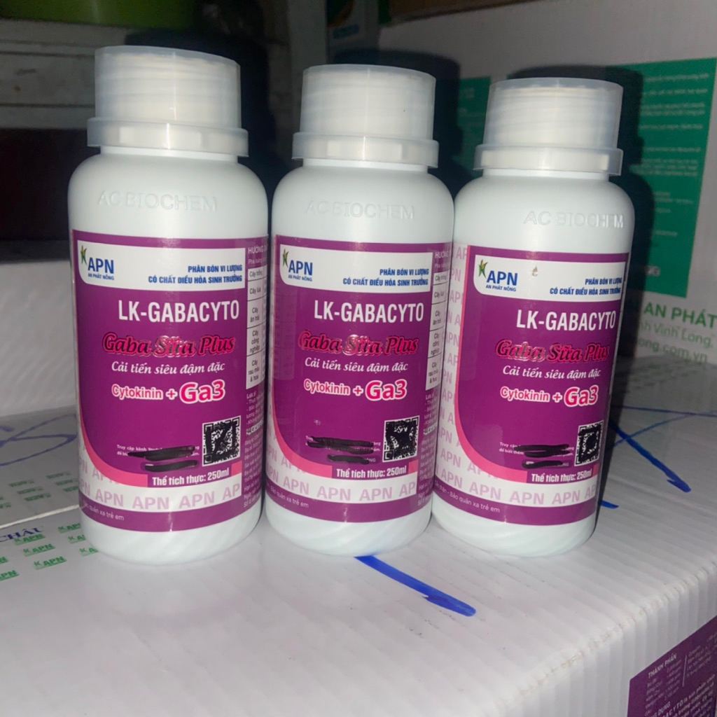 GA3 SỮA PLUS 250ML Ga3 sữa cải tiến  APN GA3 + CYTOKININ