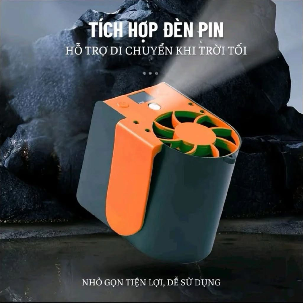 quạt đeo thắt lưng F17