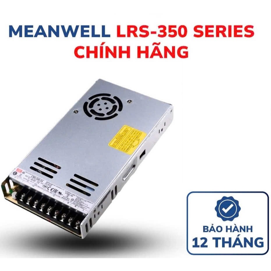 Nguồn Tổ Ong 350W LRS-350-5, LRS-350-12, LRS-350-15, LRS-350-24, LRS-350-36, LRS-350-48, MEANWELL