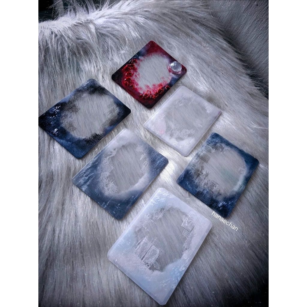 Toploader decor đựng card ethereal gothic y2k sẵn