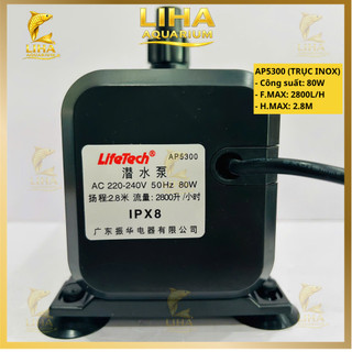 Máy Bơm Lifetech AP5300 – Máy Bơm Nước Hồ Cá Cao Cấp