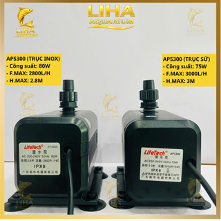 Máy Bơm Lifetech AP5300 – Máy Bơm Nước Hồ Cá Cao Cấp
