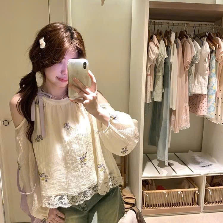GA128 ✨ ÁO HOA NÀNG THƠ HÀN QUỐC SIÊU NGỌT 🌸