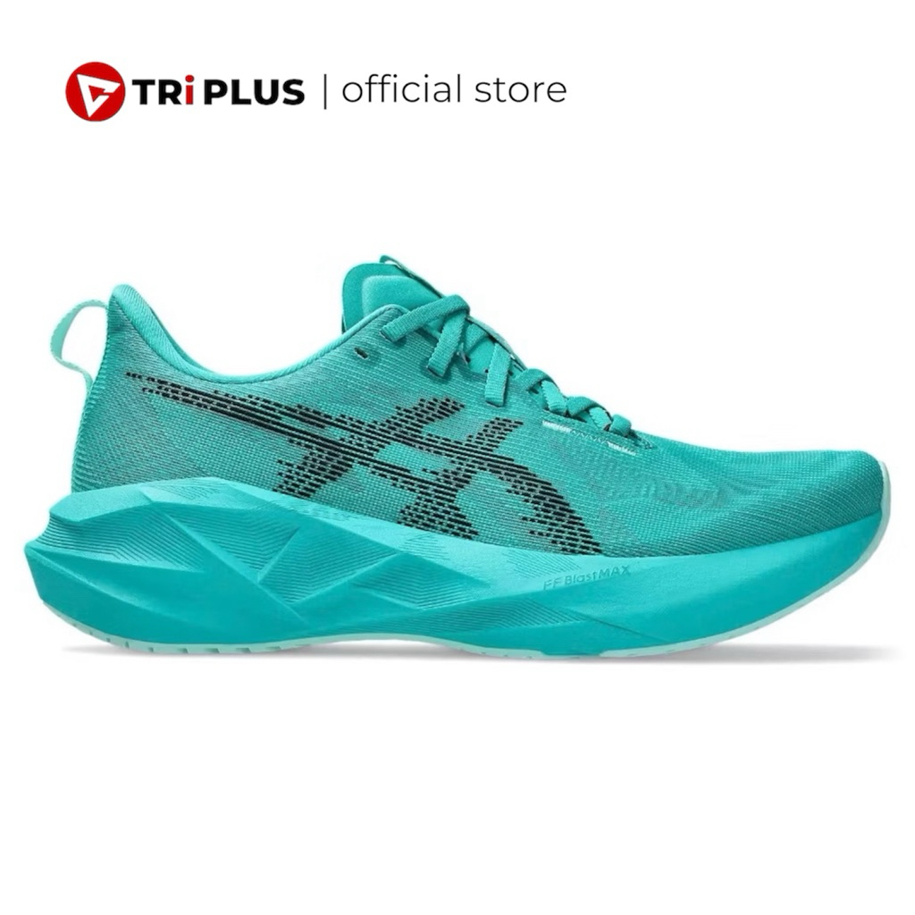 [Chính hãng] Giày chạy bộ Nam   Asics Novablast 5 WAVE TEAL/BLACK - 1011B974.401