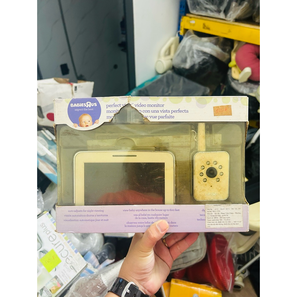 Máy báo khóc Summer Infant Camera & Digital Color BABIERUS ( Hàng cũ- Đọc mô tả sản phẩm)