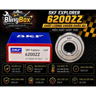 Có xuất Vat - Vòng bi Bạc Đạn SKF 6200 6201 6202 6203 6204 6205 6206 6207 6208 6209 6210 Xịn Thuỵ Điển