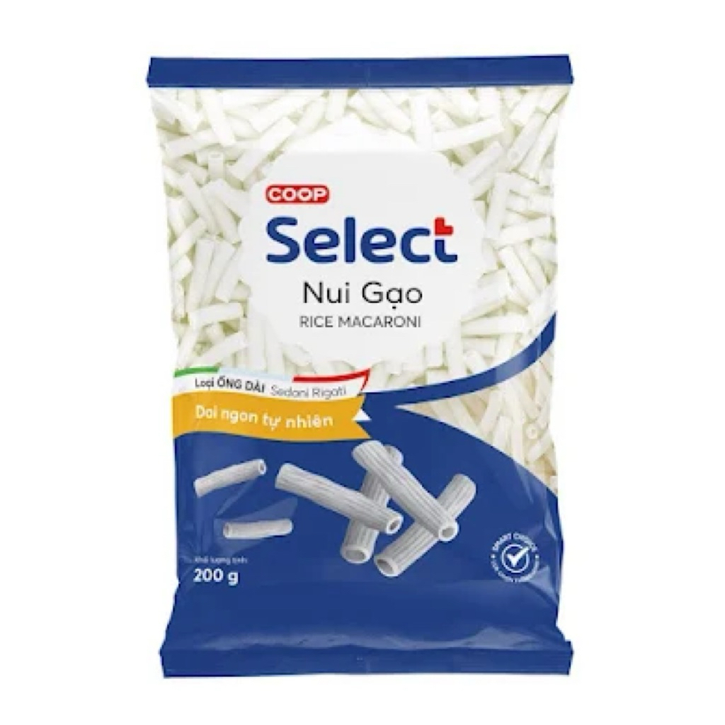 Nui gạo ống dài Co.op Select
