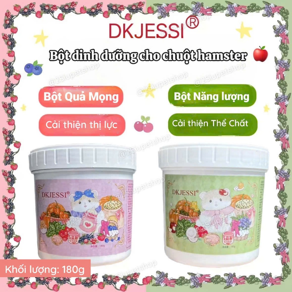 [ Dk JESSI] BỘT DINH DƯỠNG DK JESSI : Berry / Năng lượng giúp tăng thị giác , tăng cân phù hợp các b