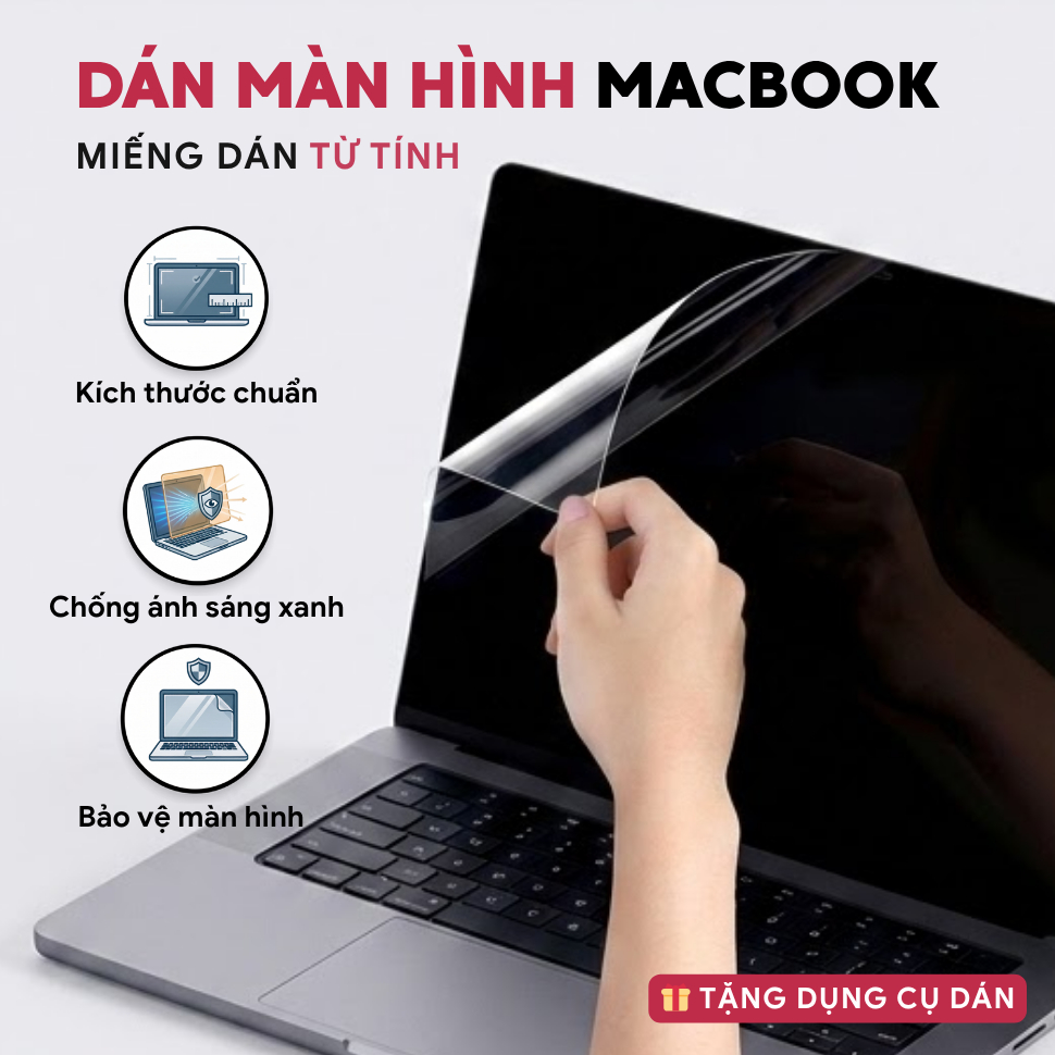 Miếng Dán Màn Hình Cho Macbook (Full Dòng)
