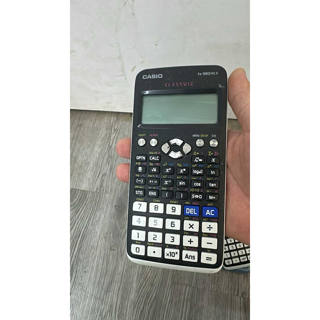 Casio fx 580vn hàng sịn cũ đẹp xấu có đủ