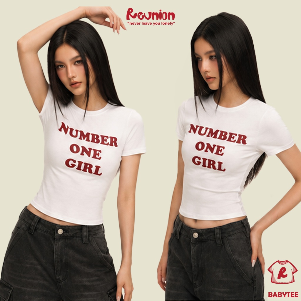 Áo BabyTee REUNION "NUMBER ONE GIRL" BT10