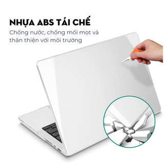 Ốp MacBook Trong Suốt Air M1 M2 M3 M4 M5 Neo, Pro 13 14 16 Inch - Case Nhựa Mềm, Chống Xước Thẩm Mỹ Cao