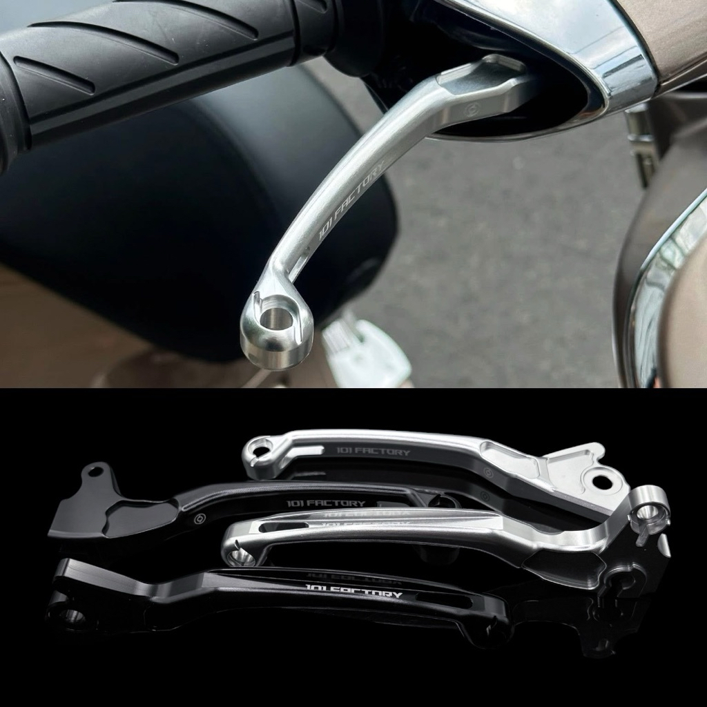 Tay Thắng Kiểu Dáng 101 Factory CNC Nguyên Khối Dành Cho Vespa Sprint/Prima, LX/S