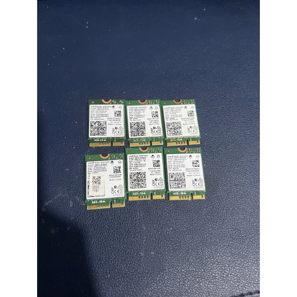Card WIFI Intel WIFI-6 AX201 (AX201NGW)