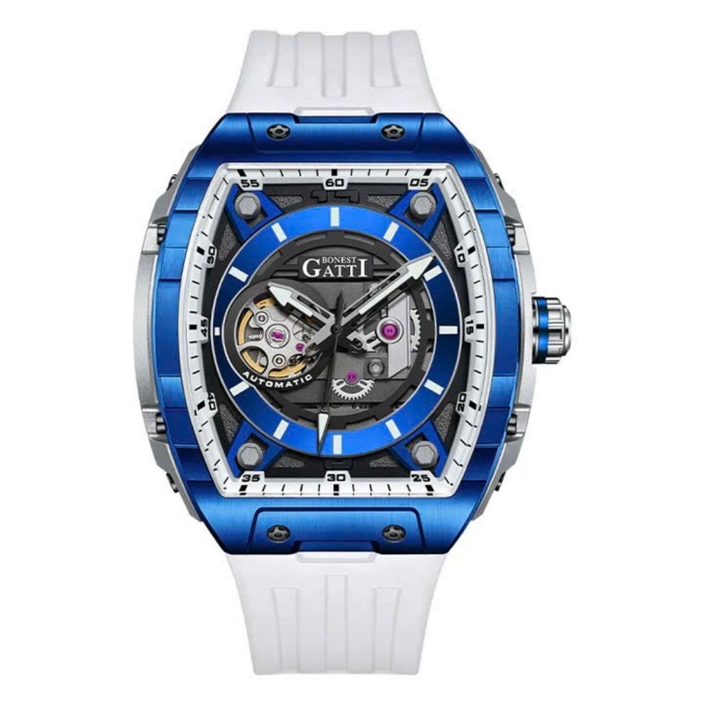 [Chính Hãng 100%] Đồng Hồ Nam Bonest Gatti BG5602 (5602) Máy Cơ (Automatic) Kính Sapphiare Siz 46mm 
