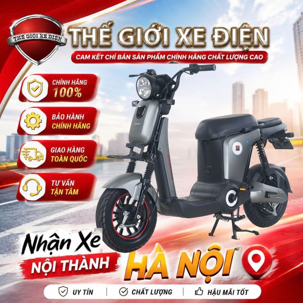 [Nhận Nội Thành HN] XE ĐẠP ĐIỆN OSAKAR MANDI – NHỎ GỌN, THỜI TRANG | TỐC ĐỘ 45KM/H