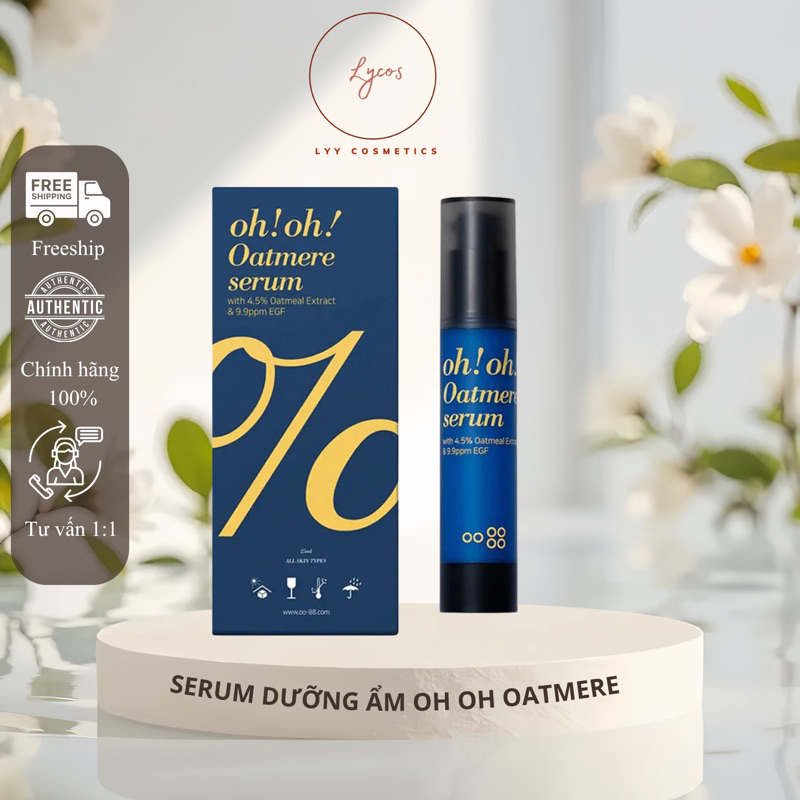 (CTY) Serum Oh Oh Oatmere Hỗ Trợ Dưỡng Ẩm Phục Hồi Da