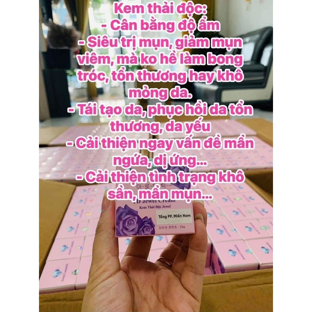 Kem thải độc jewel