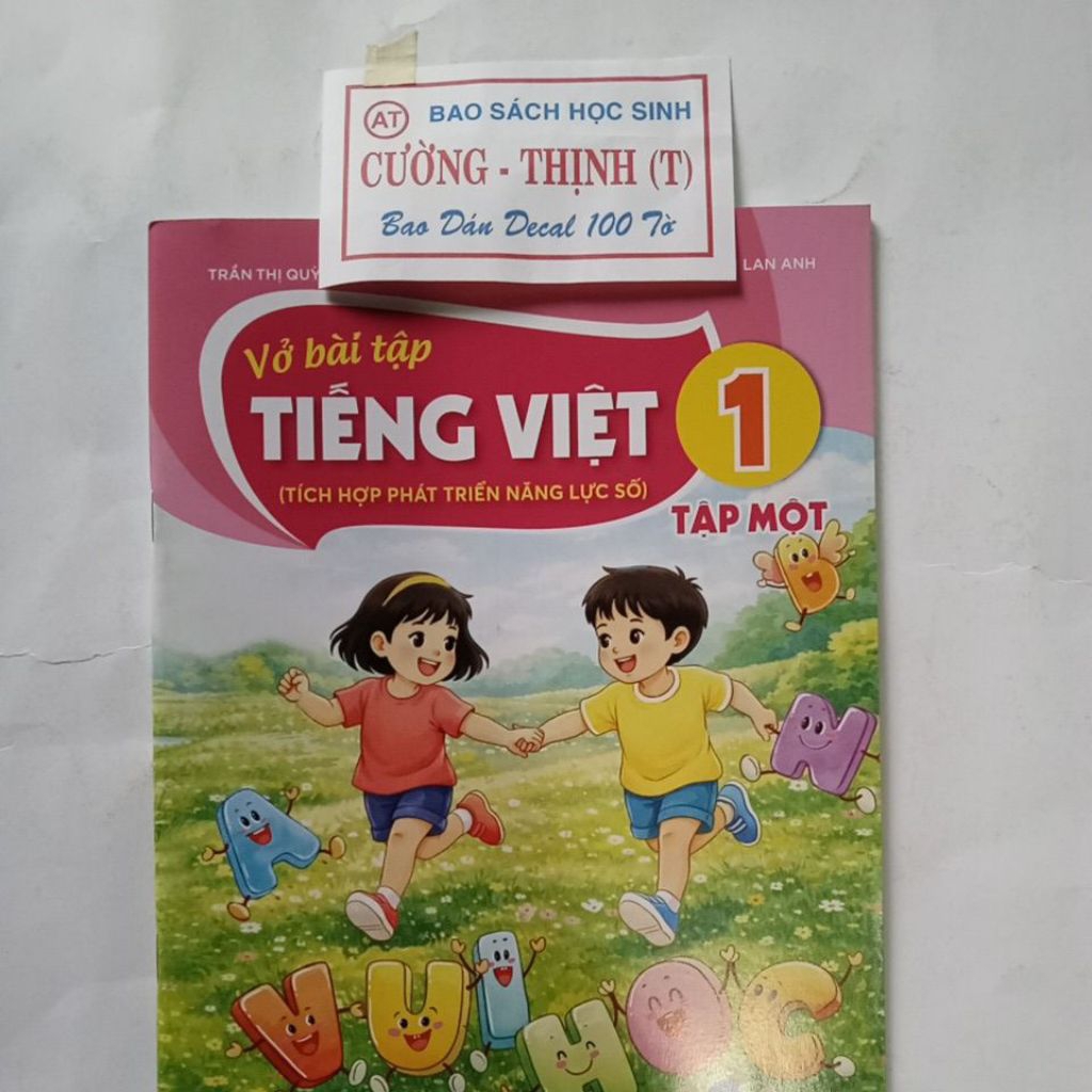 QuyểnTập Vở BT Ti eng Viet 1/T1