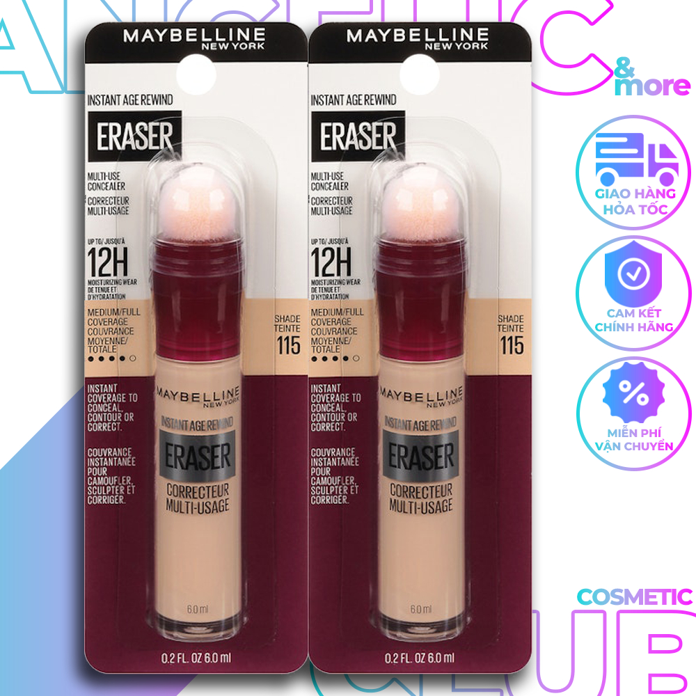 Bút Che Khuyết Điểm, Kem Che Khuyết Điểm Đa Năng Instant Age Rewind Eraser Multi-use Concealer Maybe