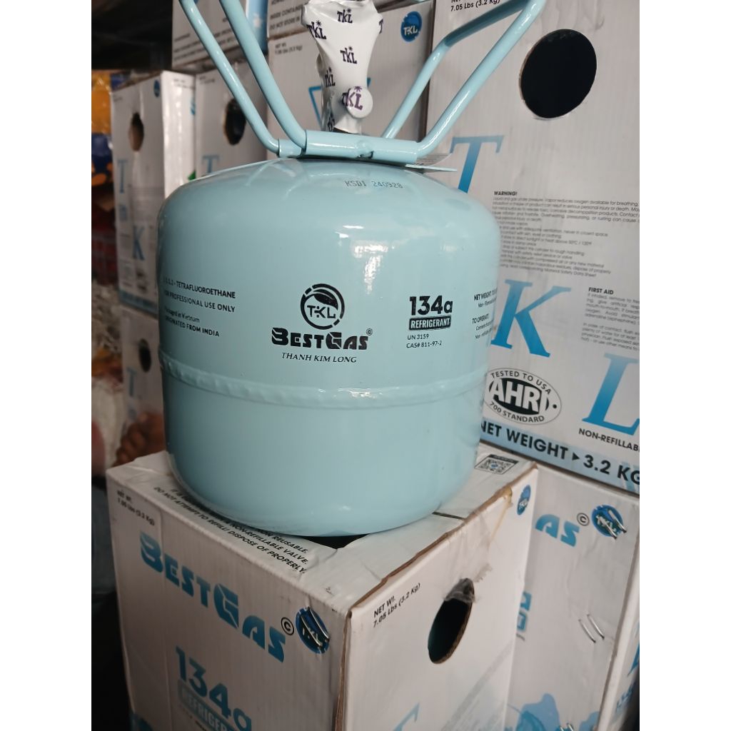 Ga 134a Best gas 3,2kg Dùng cho oto, tủ lạnh