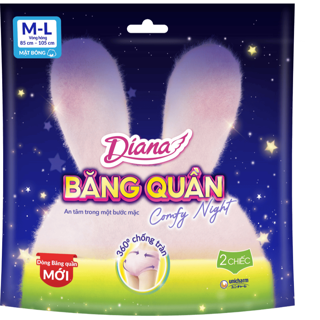 Băng vệ sinh Quần Comfy Night (2 miếng)
