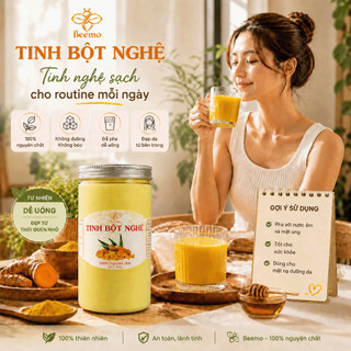 Tinh Bột Nghệ Nguyên Chất Beemo – Tinh Bột Nghệ Dễ Uống, Đẹp Da, Tốt Cho Sức Khỏe