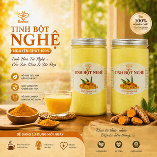 Tinh Bột Nghệ Nguyên Chất Beemo – Tinh Bột Nghệ Dễ Uống, Đẹp Da, Tốt Cho Sức Khỏe