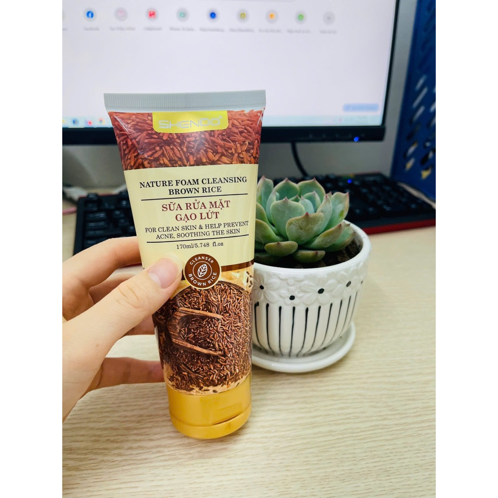 ❣️♻️ SỮA RỬA MẶT GẠO LỨT SHENDO 170g ❣️