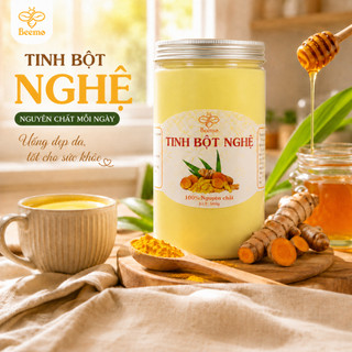 Tinh Bột Nghệ Nguyên Chất Beemo – Tinh Bột Nghệ Dễ Uống, Đẹp Da, Tốt Cho Sức Khỏe