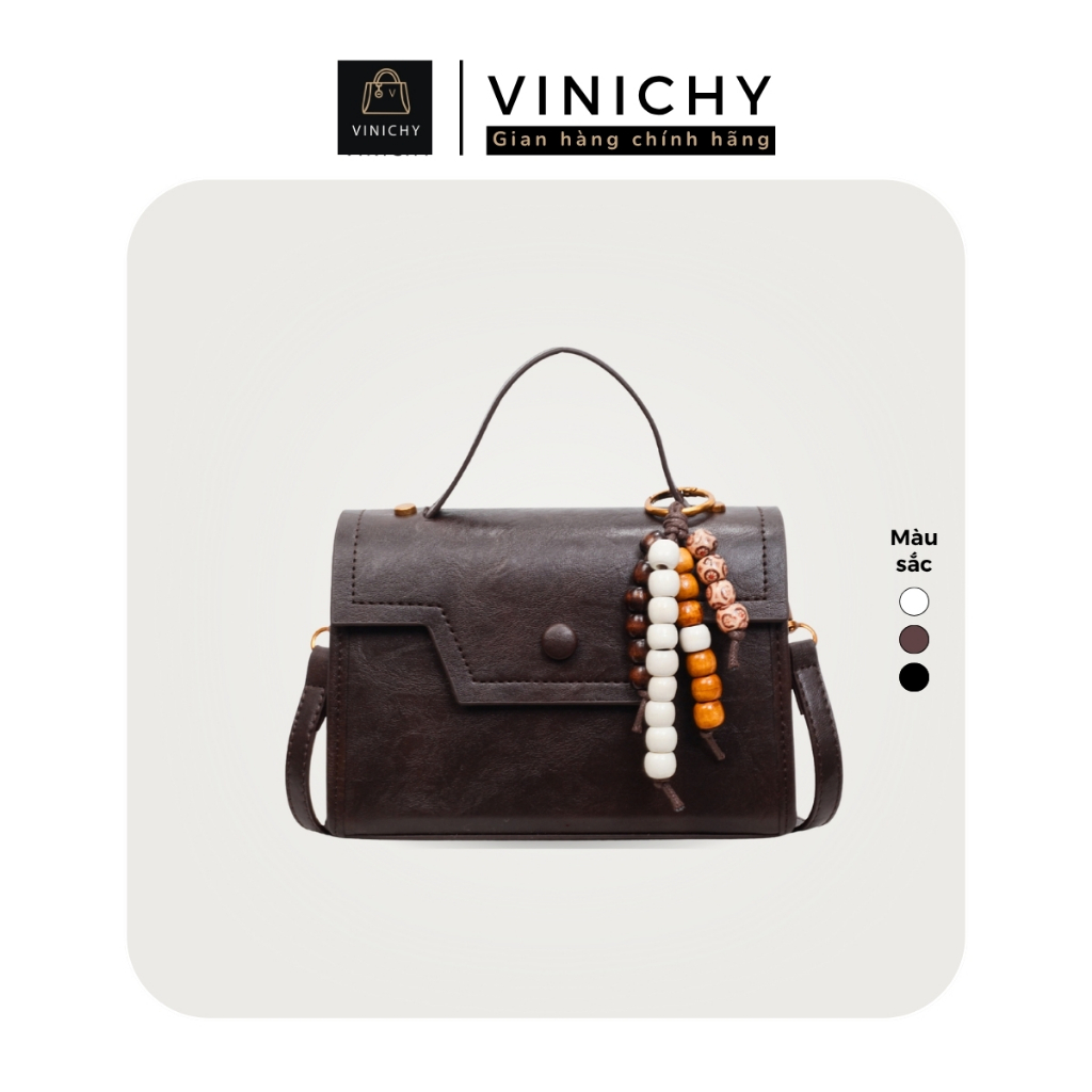 Túi xách nữ đeo chéo, đeo vai VINICHY size 20cm HA889