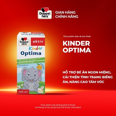 [BS] Thực phẩm bảo vệ sức khỏe Doppelherz Kinder Optima