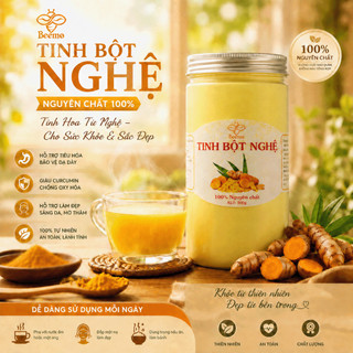 Tinh Bột Nghệ Nguyên Chất Beemo – Tinh Bột Nghệ Dễ Uống, Làm Đẹp Da, Tốt Cho Sức Khỏe