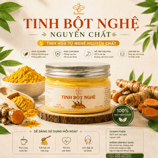 Tinh Bột Nghệ Nguyên Chất Beemo – Tinh Bột Nghệ Dễ Uống, Làm Đẹp Da, Tốt Cho Sức Khỏe