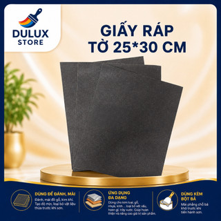 Giấy giáp, giấy nhám, giấy ráp mịn kích thước 25*30 (cm)