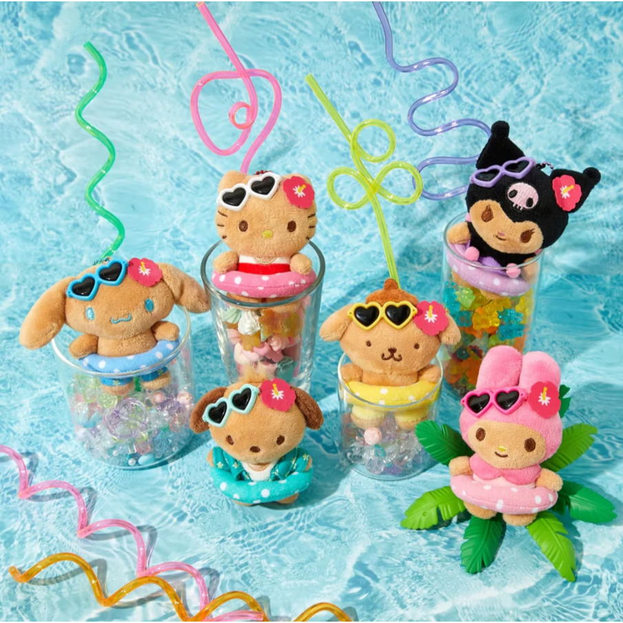 Sanrio x Olive Young Móc Bông Hello Kitty Summer Tanning Rám Nắng