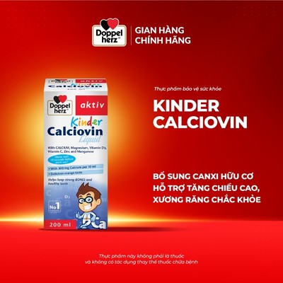 [BS] Thực phẩm bảo vệ sức khỏe Doppelherz Kinder Calciovin