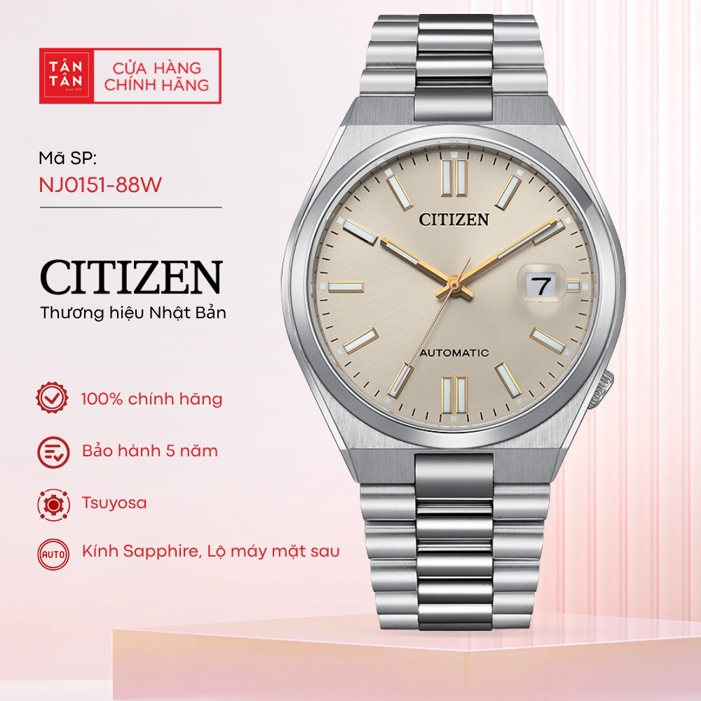 Đồng Hồ Nam Citizen NJ0151-88W Automatic Tsuyosa 40mm - Đồng Hồ Tân Tân