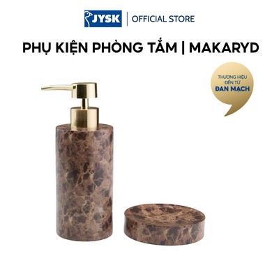 Phụ kiện phòng tắm | JYSK MAKARYD | nhựa ABS | nâu