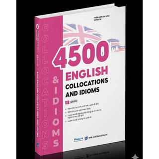 Sách - Tiếng Anh 4500 English Collocation and Idioms cô Trang Anh (Sách ID Moon)