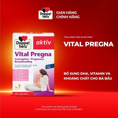 [BS] Thực phẩm bảo vệ sức khỏe Doppelherz Vital Pregna