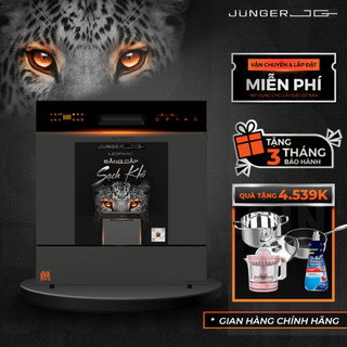 [QUÀ KHỦNG 5Tr+LẮP 0Đ] Máy Rửa Chén Bát Junger JG Leopard DWJ-136-VG 13 bộ, Sấy Độc Lập, 8 Chức Năng, Sạch Khô Tuyệt Đối