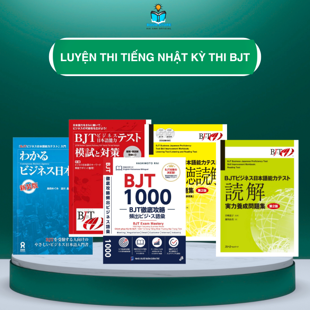 Sách tiếng Nhật - Luyện thi tiếng Nhật kỳ thi BJT