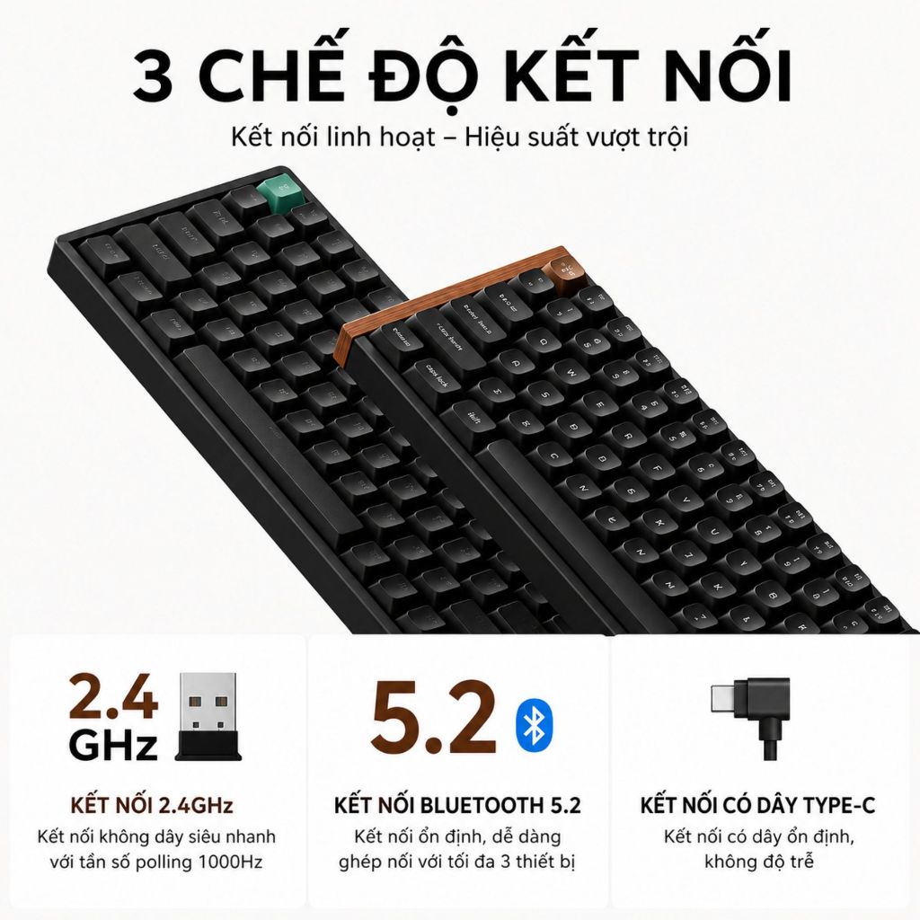 Bàn phím cơ Keychron K2 HE Special Edition Chính Hãng [Hoả tốc] | BigBuy360 - bigbuy360.vn