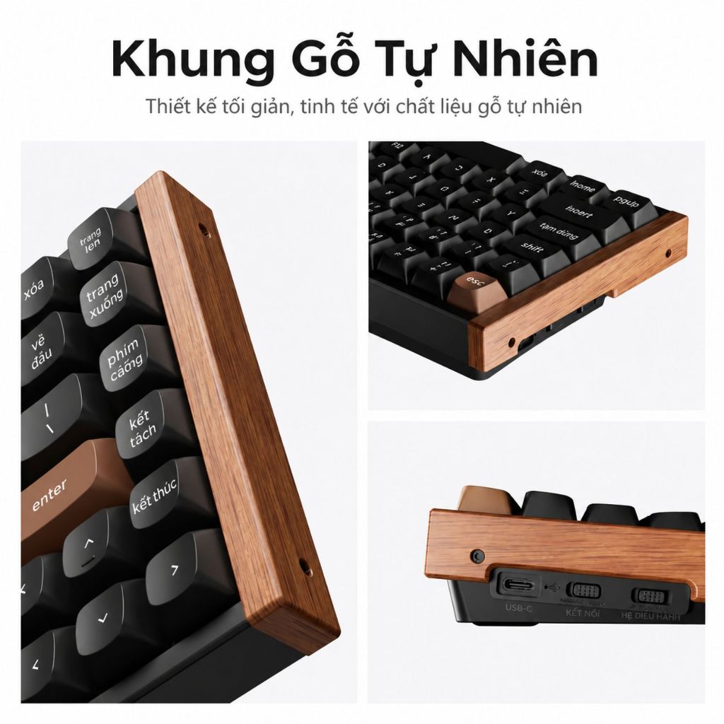 Bàn phím cơ Keychron K2 HE Special Edition Chính Hãng [Hoả tốc] | BigBuy360 - bigbuy360.vn