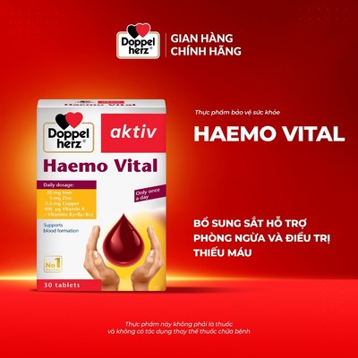 [BS] Thực phẩm bảo vệ sức khỏe Doppelherz Haemo Vital
