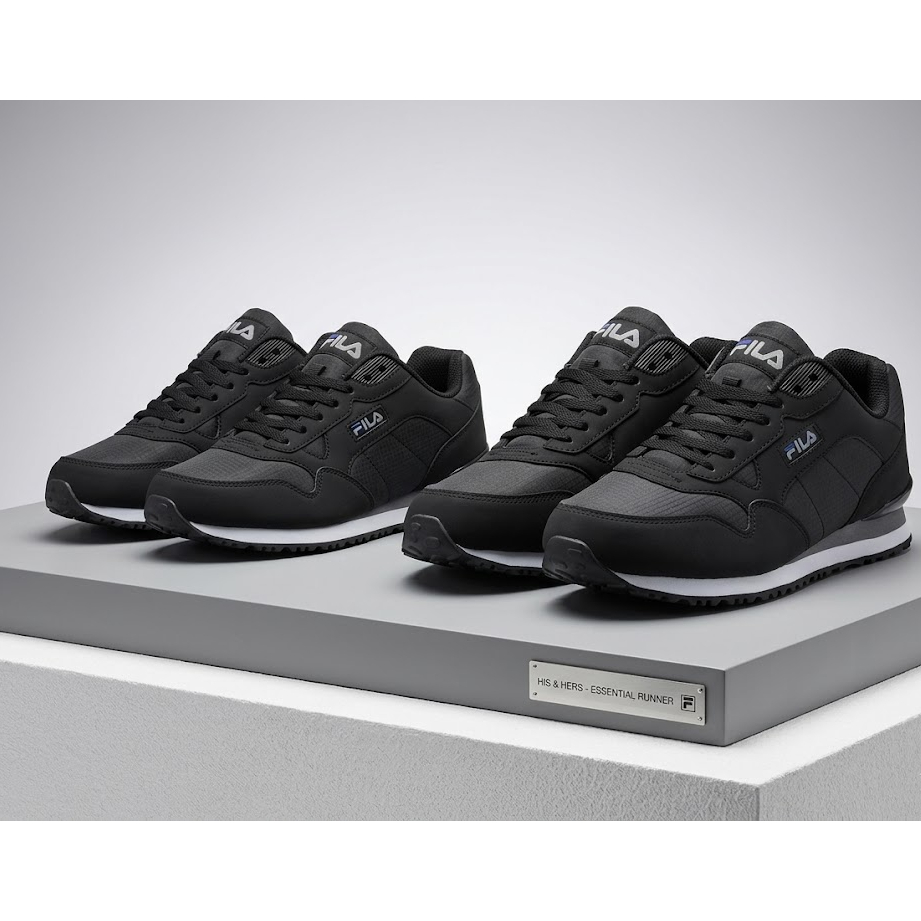 GIÀY THỂ THAO NAM FILA CRESS BLACK (Độc Quyền JD Sports)